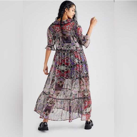 Free People Carmella Printed Dress - Picture 6 of 9